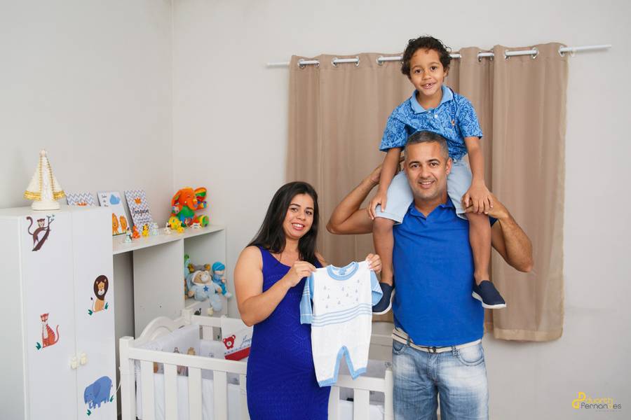 Gestante de Ensaio Gestante | Marina + Hebert + João Pedro = Joaquim