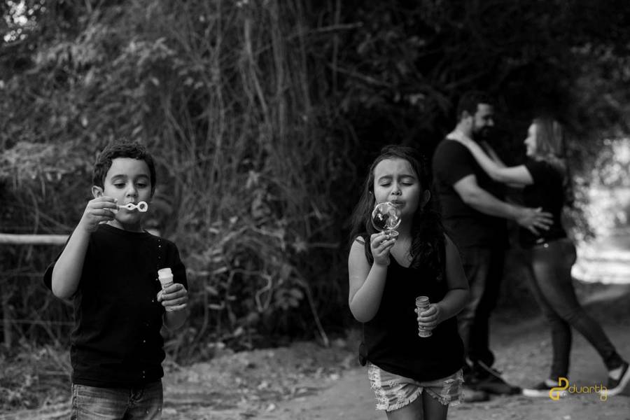 Familia de Ensaio Família | Mariana + César + Anne + Lorenzo