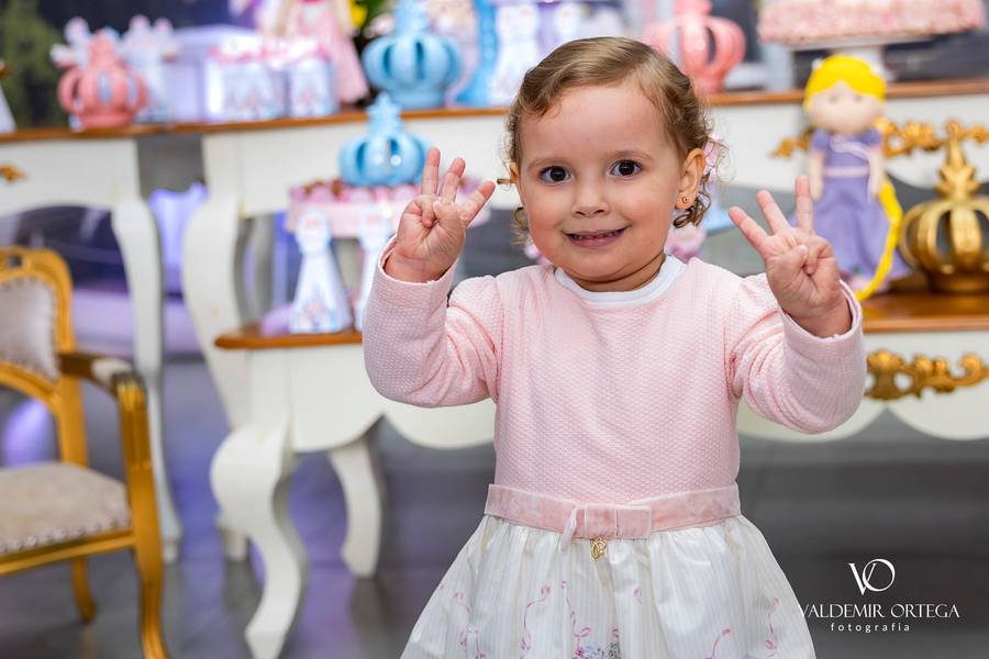 Aniversários de Mariana 3 Anos