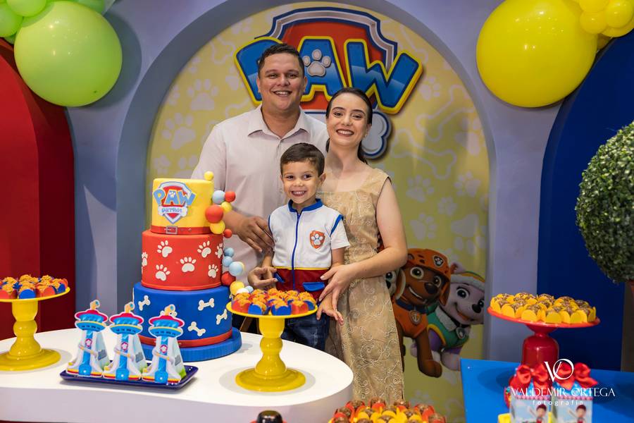Aniversários de João Paulo 3 anos