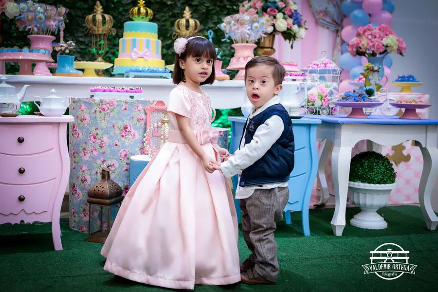 Aniversários de Júlia e Vicente 3 anos