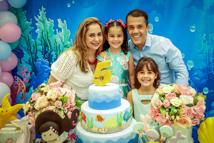 Aniversários de Isabela 5 anos