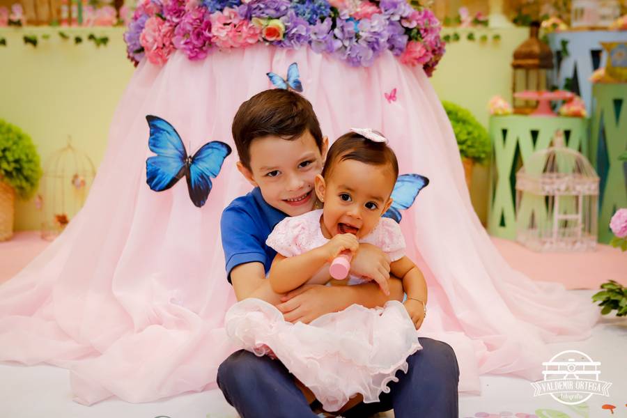 Aniversários de Natani 1 ano e Nathan 8 anos