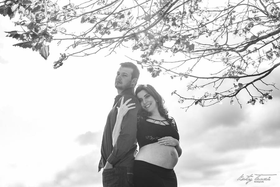 Gestante de Anelize e Tiago