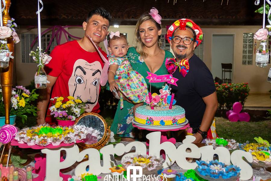 Aniversário de Maria Maia - Aniversário de 1 ano