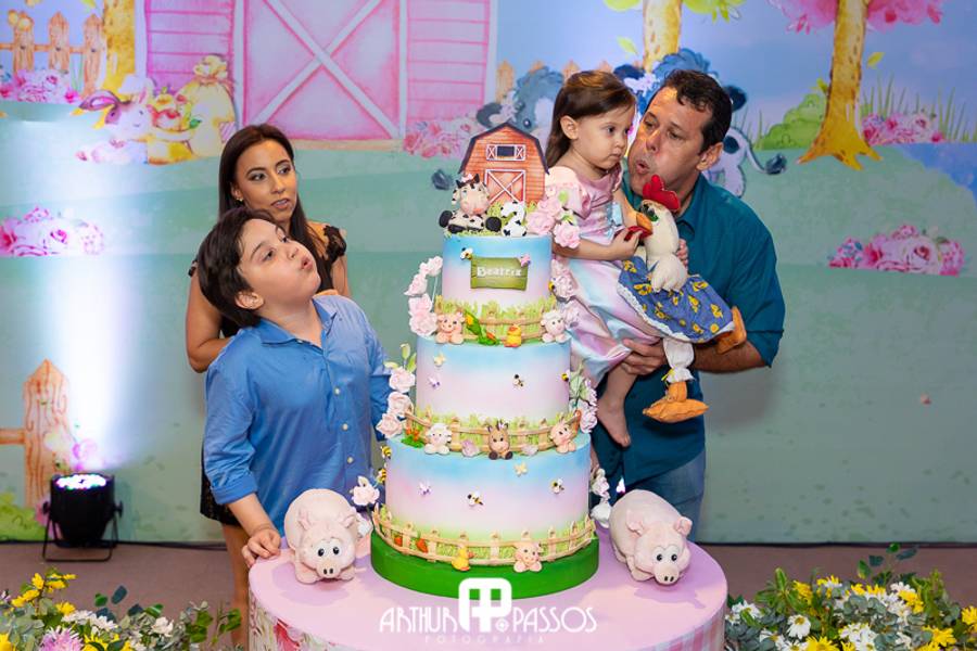 Aniversário de Beatriz - Aniversário de 2 anos