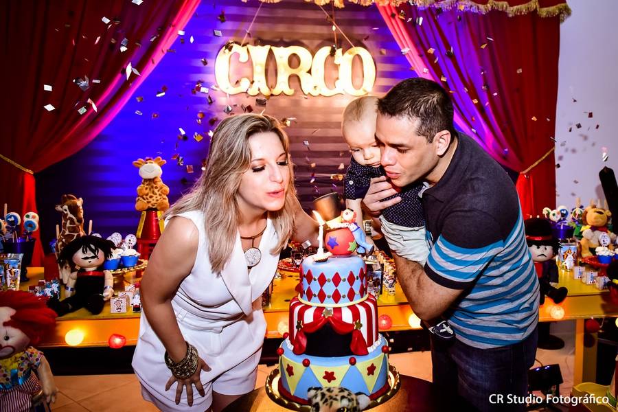 Aniversário Infantil de O Grande espetáculo - Vinícius 1 ano