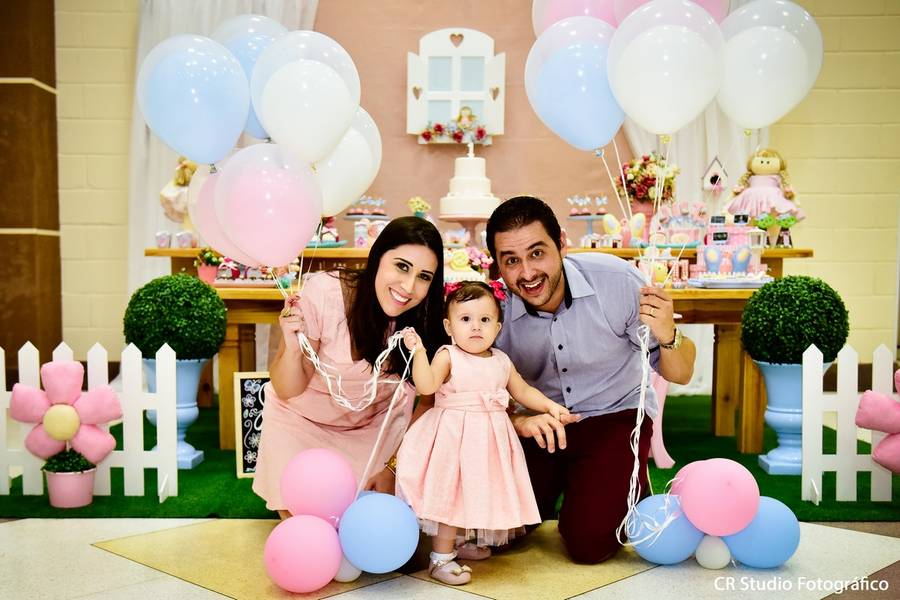 Aniversário Infantil de Jardim da Julia - 1 ano