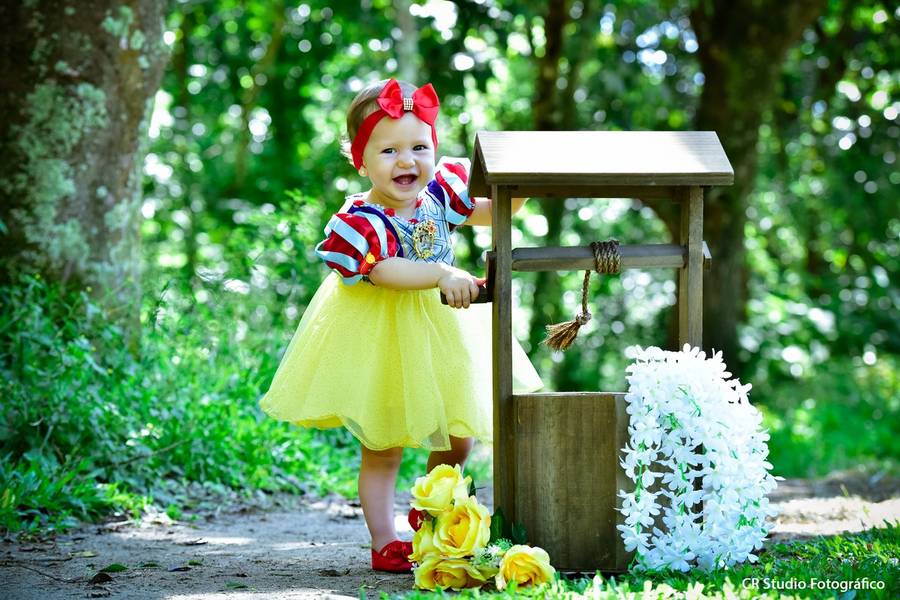 Ensaio infantil de Smash the Cake - A mais Bela das Princesas - Mariana