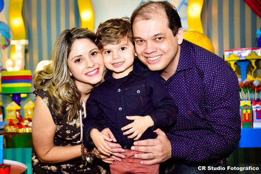 Aniversário Infantil de João Guilherme - 3º aniversário com muita diversão