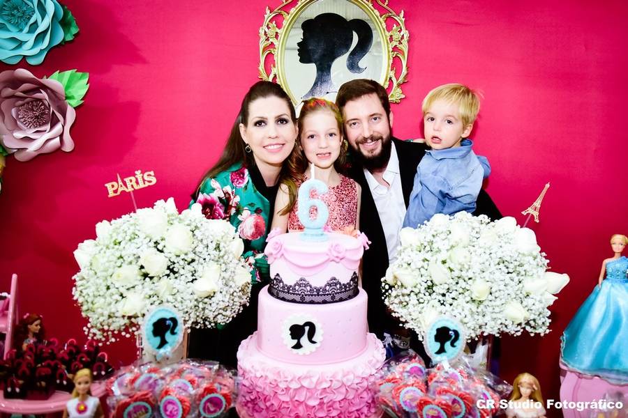 Aniversário Infantil de Julia em Paris - 6 anos