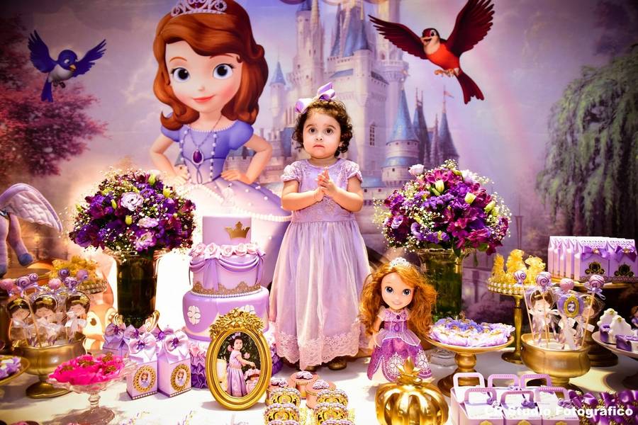 Aniversário Infantil de Pequena princesa - Manuela