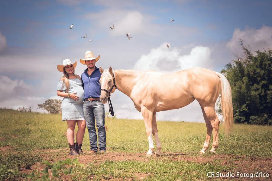 Gestantes de Ensaio na Fazenda - Thalyne