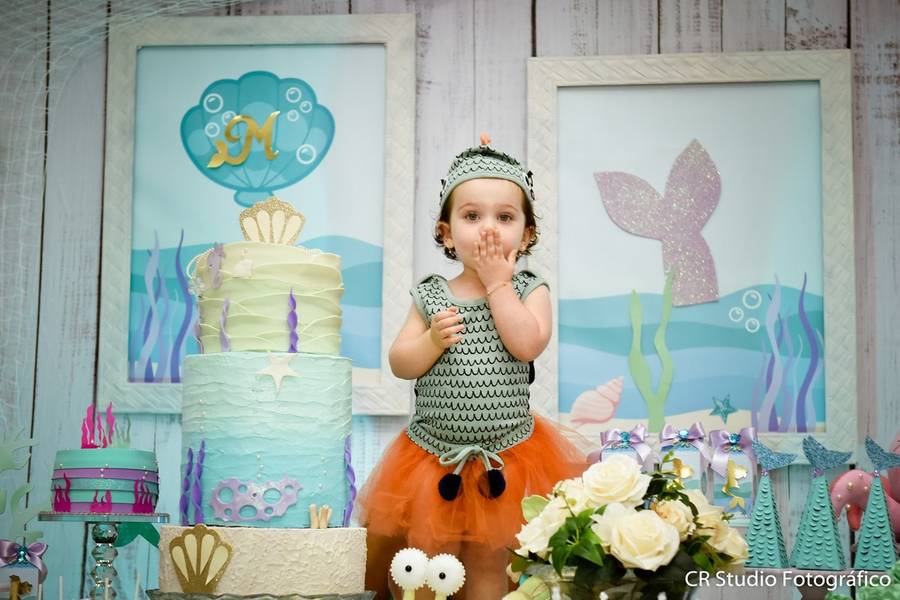 Aniversário Infantil de A peixinha -  Marcela 2 anos