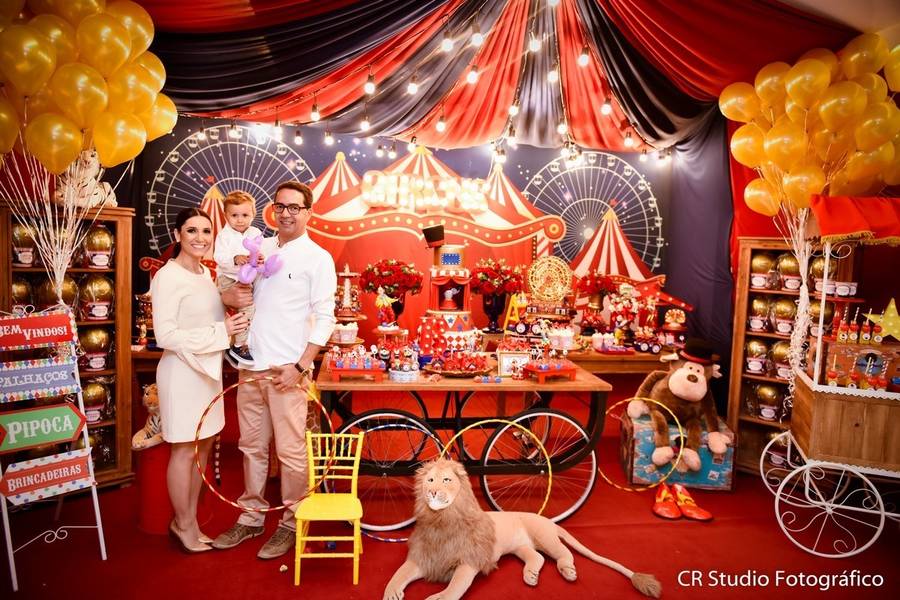 Aniversário Infantil de Circo do Bernardo - 2 anos
