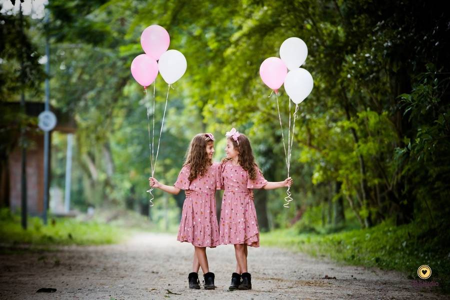 Ensaio Família de Sofia e Sara e sua família