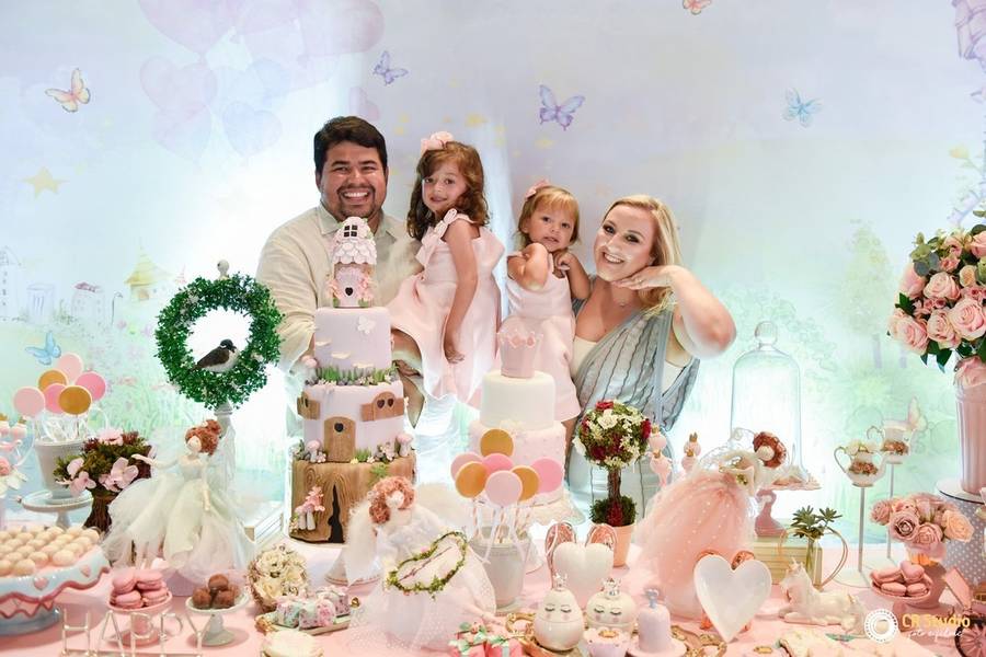 Aniversário Infantil de Luíza 4 anos e Alice 2 anos