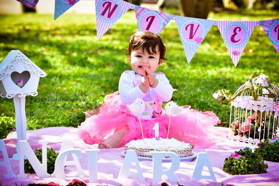 Ensaio infantil de Smash the Cake - Ana Clara