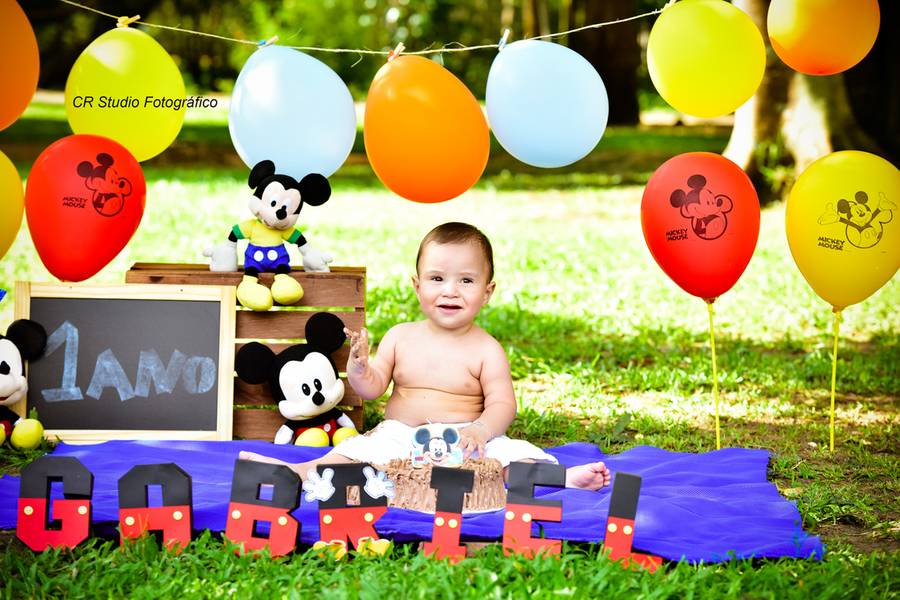 Ensaio infantil de Smash the Cake - Gabriel