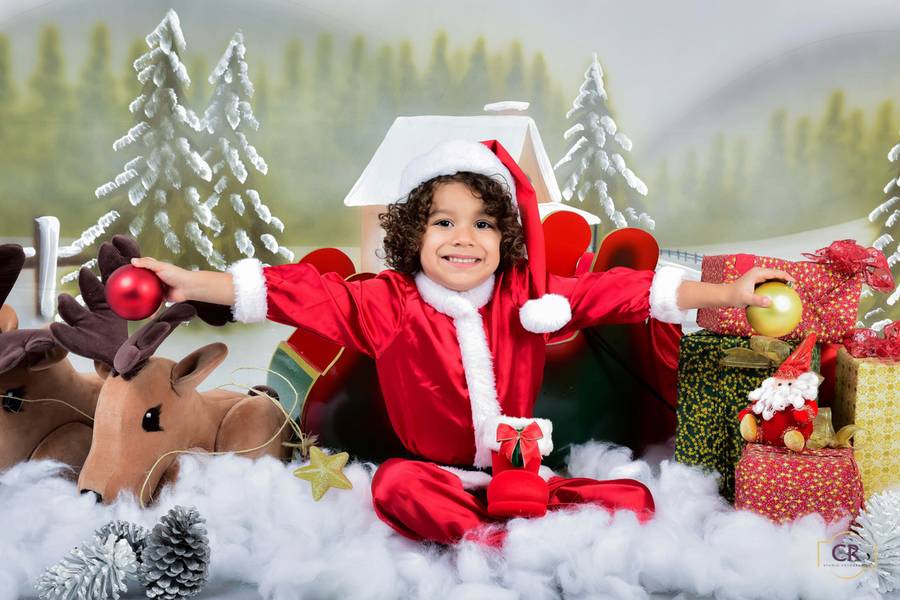 Ensaio infantil de Enzo