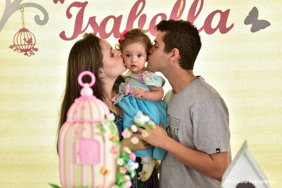 Aniversário Infantil de Meu primeiro aniversário - Isabella