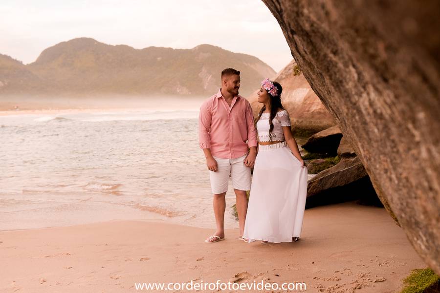 Ensaios de Junior e Nathália