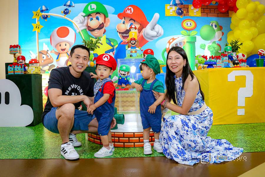 Aniversários de Aniversário de 2 anos  Kazuya e Ichiro