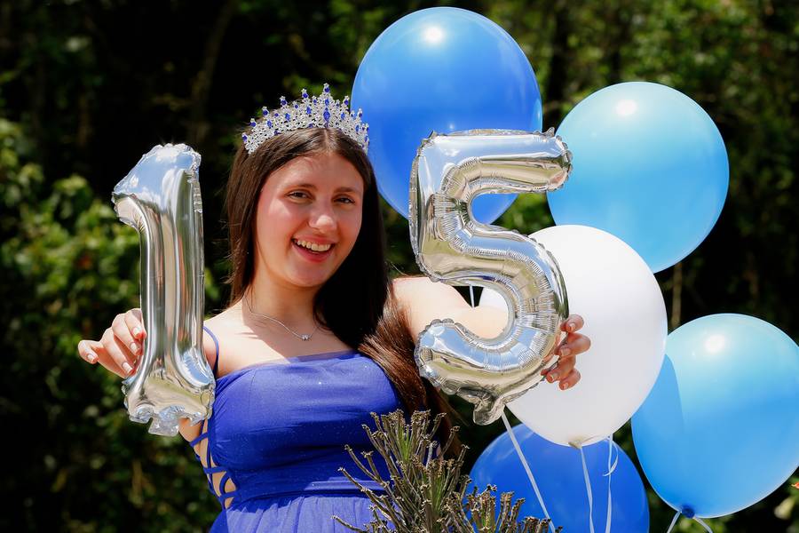 Ensaios debutantes de Mariana 15 anos