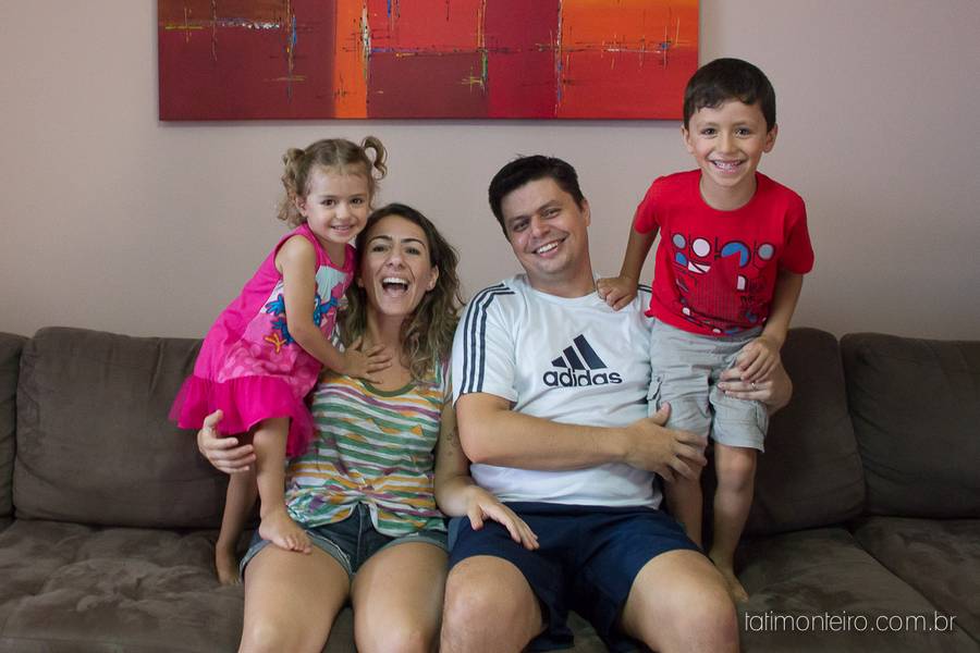 Famílias de Fotografia e Família - Vanessa, Alex, Marina e Gustavo