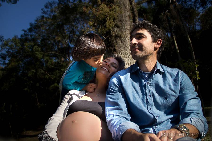 Grávidas/ Gestantes de Fotografia Gestante - Julia, Silvio e Guillermo - Esperando Eduardo