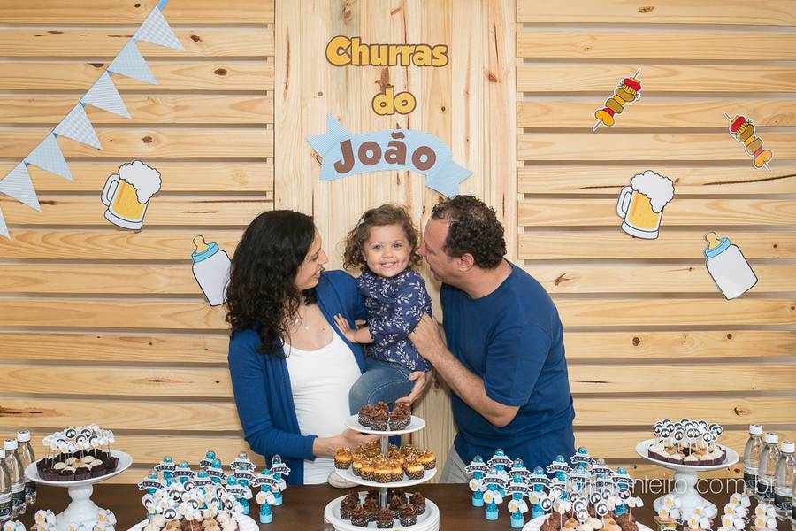 Chá de Bebê de Churras do João - Chá de Bebê