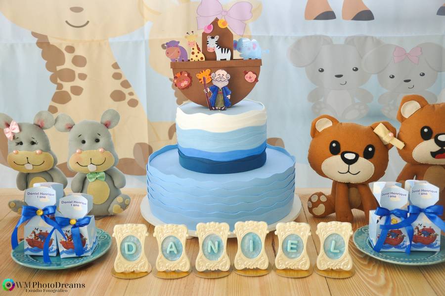 Aniversario Infantil de Daniel e a Arca de Noé 