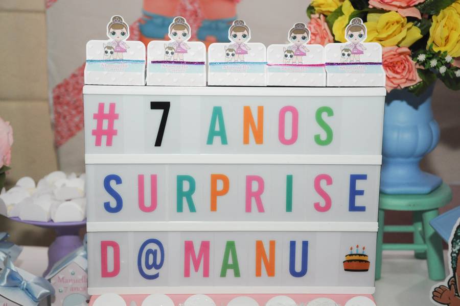 Aniversario Infantil de Manu - Tema Lol