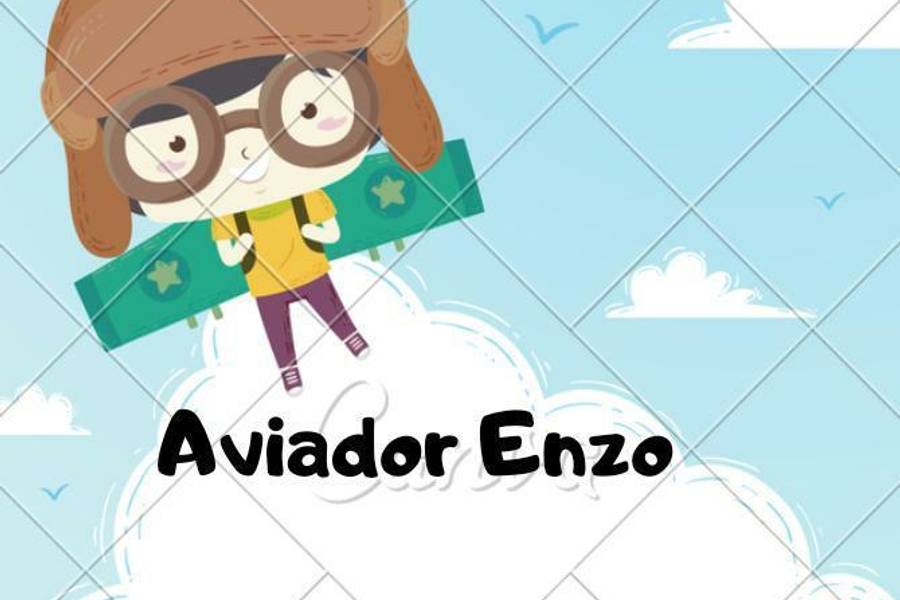 Ensaio Interno de Aviador Enzo