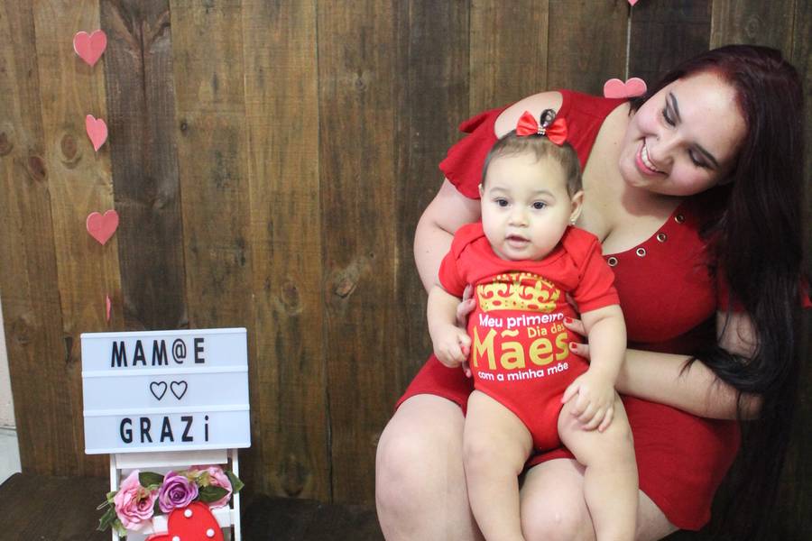 Ensaio Interno de Dia das mães da Grazi