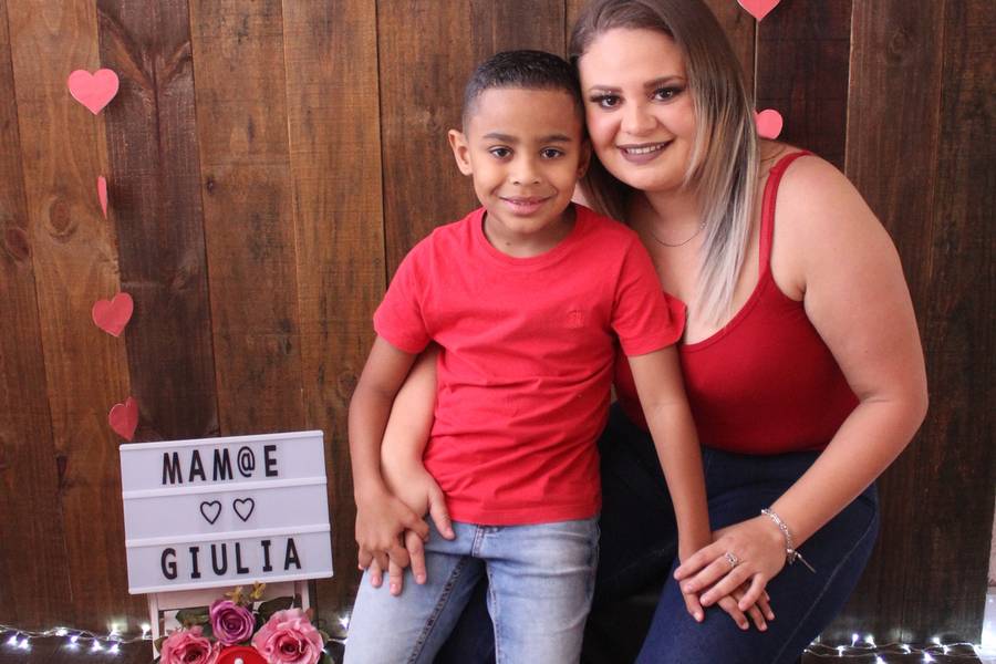 Ensaio Interno de Dia das mães Giulia