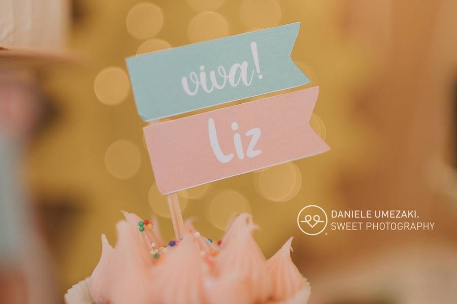 aniversário de Festa em Casa - Liz 1 aninho