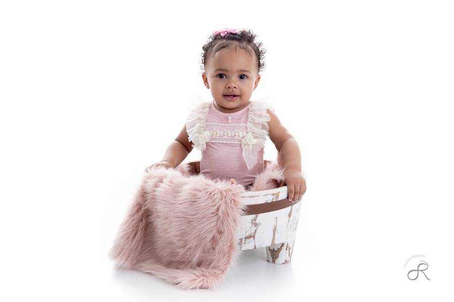 Bebês de Ensaio Infantil Bebês - Maria Alice