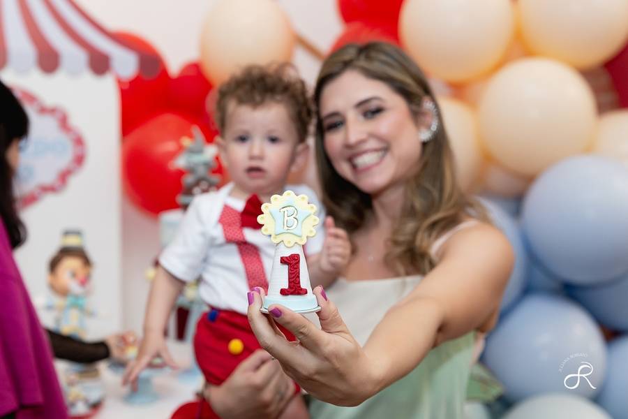 Festa Infantil de Festa de Aniversário - Bernardo - 1 Ano