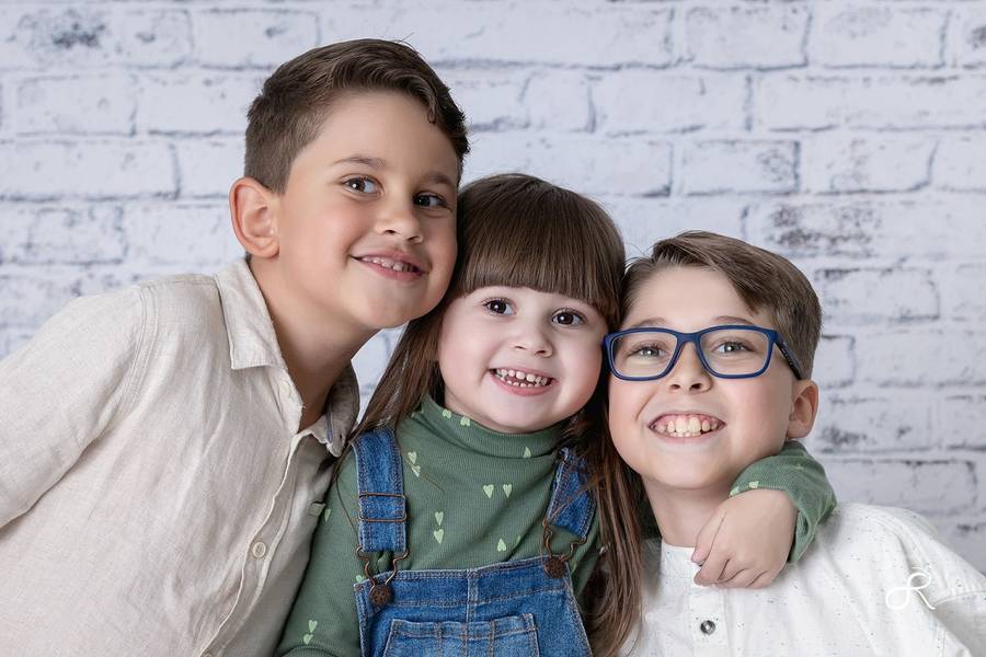 Família de Maria Clara, Miguel e João Gabriel - Ensaio Família