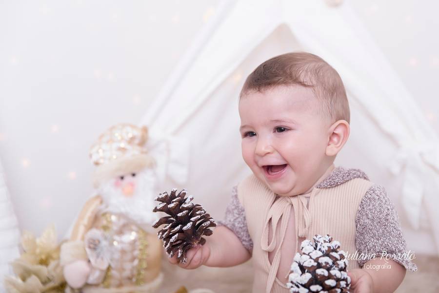 Natal de Gabriel - 08 meses - Natal e Ano Novo