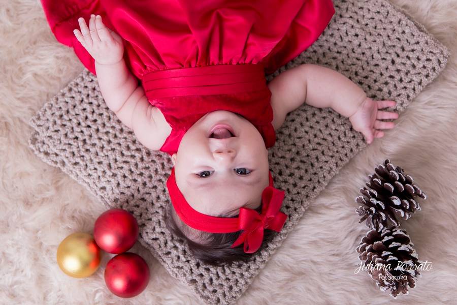 Natal de Alice - 4 Meses - Natal e Ano Novo