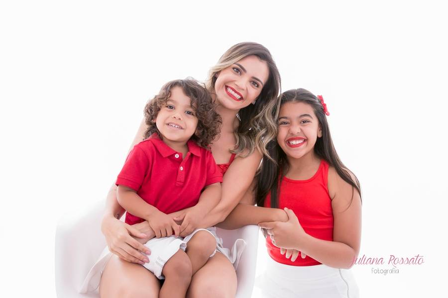 Família de Anna Beatriz e Benjamin