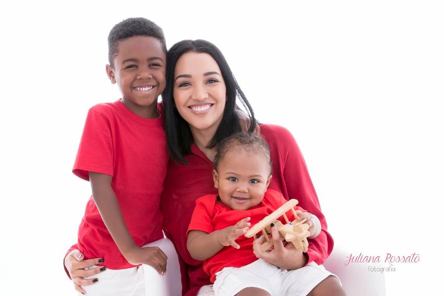 Família de Davi e Filipe