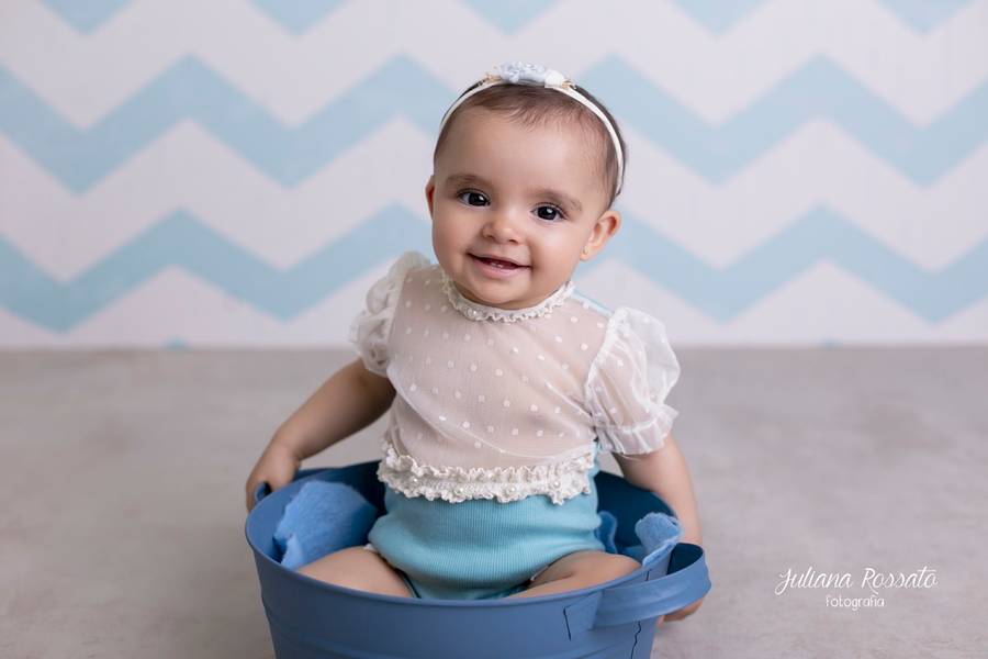 Bebês de Ensaio Infantil Bebês - Amélie - 9 Meses