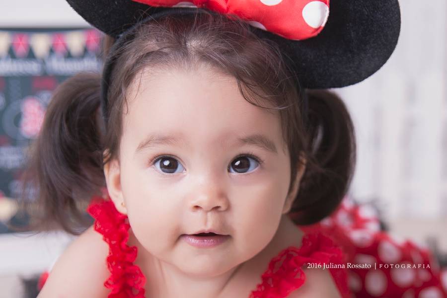Smash The Cake e Fruit de Andressa -  Minnie - 1 ano