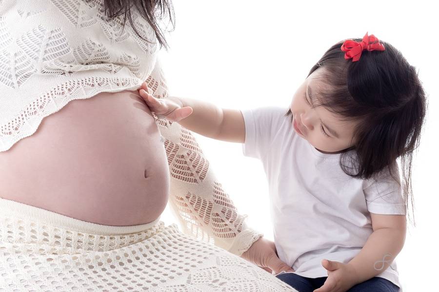 Gestante de Ensaio Gestante Estúdio - Patricia