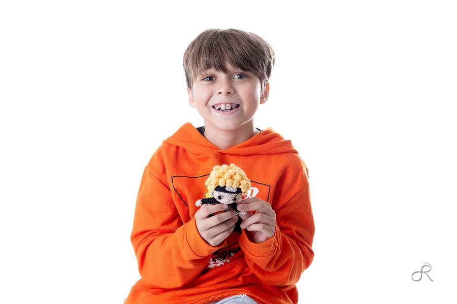 Infantil de Ensaio Infantil - Miguel - 8 Anos