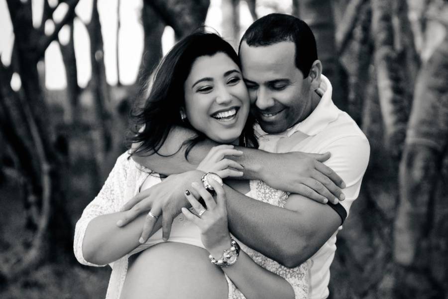 Gestante de Laura e Tárcio = Maria Luiza