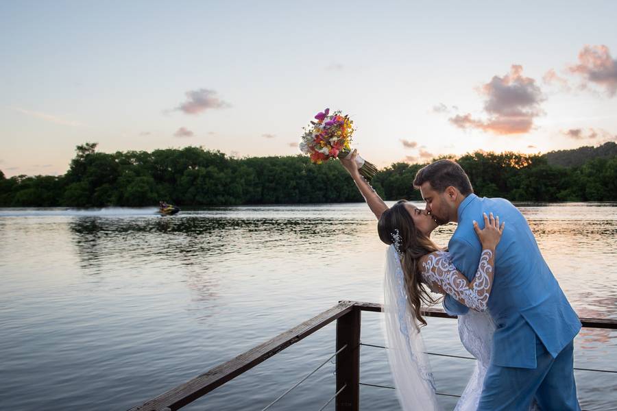 Casamentos de Roberta e Rosandro